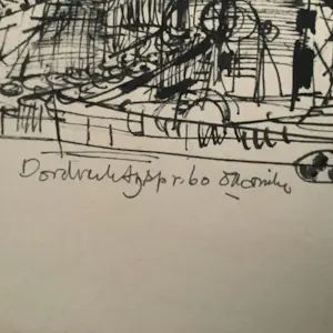 Niet of onleesbaar gesigneerd - Dordrecht 9 april ‘60 kopen? Bied vanaf 10!
