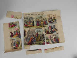 Curiosa - Antieke houten puzzel "Joseph and his Brethren" kopen? Bied vanaf 1!