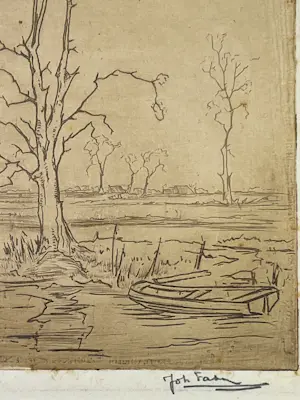 Johan Faber - Gronings Landschap - Groninger Ploeg kopen? Bied vanaf 60!