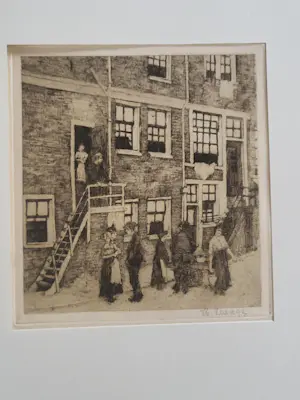 Hendrik Lesage - Gezelligheid in de Jordaan. kopen? Bied vanaf 45!