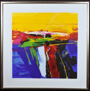 Frank Lejeune - Scheveningen II - Ingelijst - Groot kopen? Bied vanaf 50!