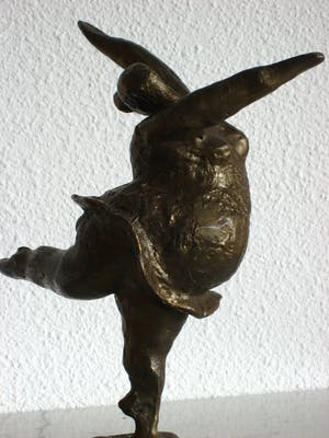 Brons (Onbekend) - Dikke ballerina. kopen? Bied vanaf 125!