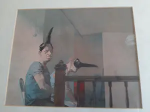 Klaus Versteegen - Gouache op papier, ZT. kopen? Bied vanaf 40!