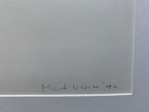 Henk Visch - kleurenlitho - zonder titel - 1994 (Incl passe-partout) kopen? Bied vanaf 125!