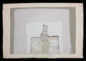 Mihajlo Petkovic - Lot van drie schilderijen in gemengde techniek op papier kopen? Bied vanaf 100!