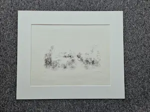 Metten Koornstra - 1964 - karakteristieke & grote Litho "landschap met dorp Provence" gesigneerd kopen? Bied vanaf 1!