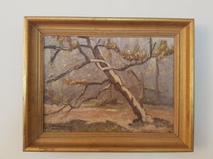 Auguste J.H. Van Steenacker - Besneeuwde boom kopen? Bied vanaf 35!