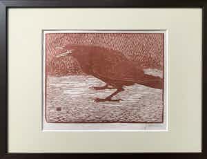 Jan Mankes - “Schreeuwende kraai” 1918 verkocht voor € 300!