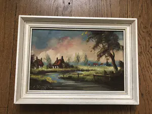 Niet of onleesbaar gesigneerd - Vlaamse landschappen kopen? Bied vanaf 1!