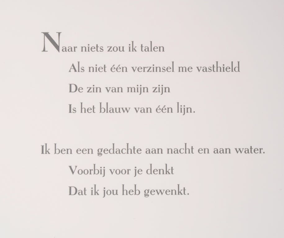 Arty Grimm - Arty Grimm en Cees Nooteboom: Zeefdruk, Naar niets zou ik talen kopen? Bied vanaf 20!