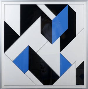 Joost Baljeu - Ingelijste seriegrafie Focus I, II, III 1975 hand gesigneerd kopen? Bied vanaf 300!