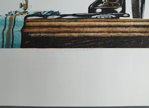 Herman Berserik - Naaimachine - gesigneerde litho kopen? Bied vanaf 79!