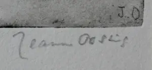 Jeanne Bieruma Oosting - Ets: 'Een winter in Rusland', Kremlin bij avond - 1970 (uniek, gesigneerd!) kopen? Bied vanaf 250!