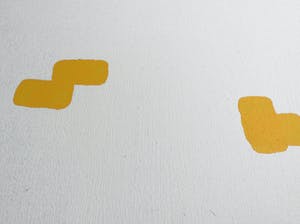 Jack Vissers - Something's Happening (Yellow) -acryl op hout kopen? Bied vanaf 115!