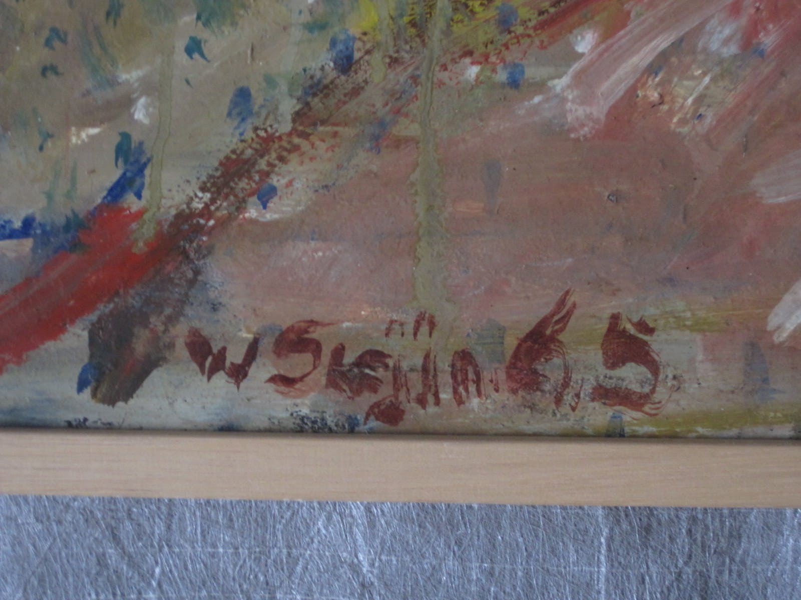 Wim Steijn - schitterend olieverf "Zomeravond bij de Hoogovens fabriek" kopen? Bied vanaf 1!