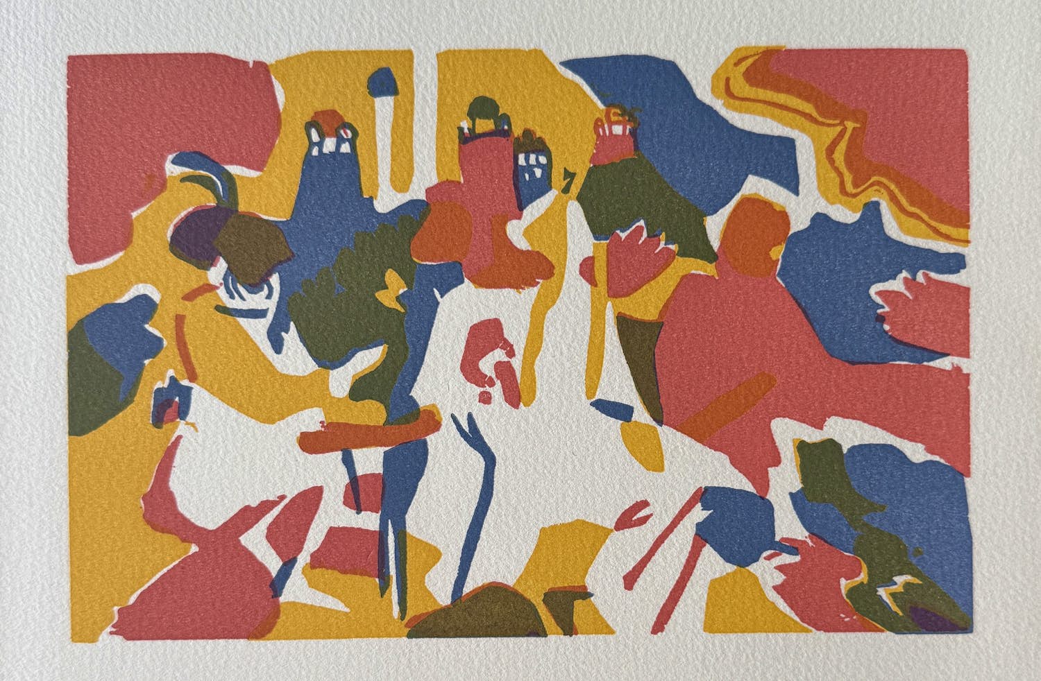 Wassily Kandinsky - Orientalisches. Original-Farbholzschnitt 1913, Catalogue raisonné Roethel 106 kopen? Bied vanaf 150!