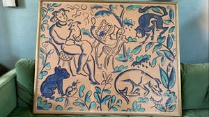 Eddy Varekamp - Pastorale met veel dieren en planten kopen? Bied vanaf 175!