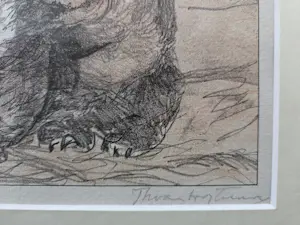 Buy Theo van Hoytema - Maki met jong. Uit 1917.? Bid from 69!