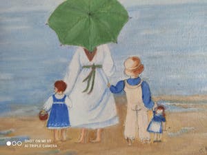 Niet of onleesbaar gesigneerd - figuren op Strand kopen? Bied vanaf 1!