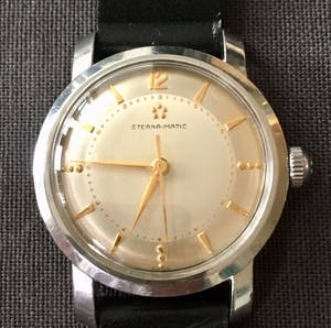 Eterna - Eterna vintage horloge met stalen kast kopen? Bied vanaf 150!