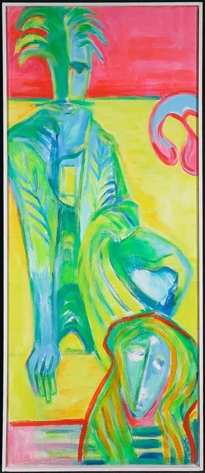 Joe Wols - Acryl op doek, Tweeluik - ingelijst kopen? Bied vanaf 1!