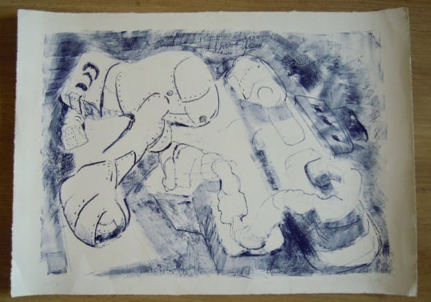 Wessel Couzijn - Prachtige zeefdruk - hand gesigneerd en genummerd. verkocht voor € 35!