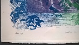 Jaap Hillenius - gesigneerde litho – optimistische reeks 3 kopen? Bied vanaf 65!