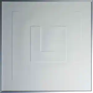 Harry van Kuyk - Reliëfdruk, Letter L - Ingelijst verkocht voor € 200!