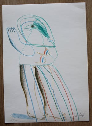 Horst Antes - litho: Dreiundsechzig offsets kopen? Bied vanaf 995!