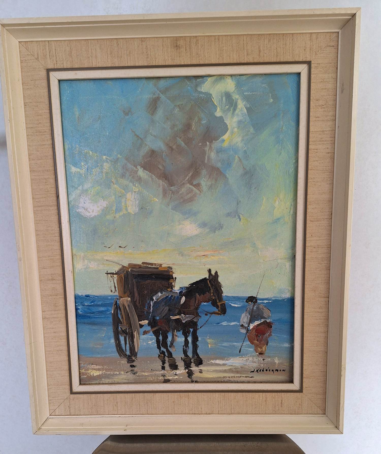 Jan Kelderman - Schelpenvisser verkocht voor € 75!