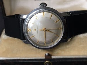 Eterna - Eterna vintage horloge met stalen kast kopen? Bied vanaf 150!