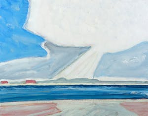 Paul Overhaus - Acryl op doek, Zeegezicht - Ingelijst kopen? Bied vanaf 80!