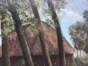 Niet of onleesbaar gesigneerd - Opwettende watermolen. kopen? Bied vanaf 1!