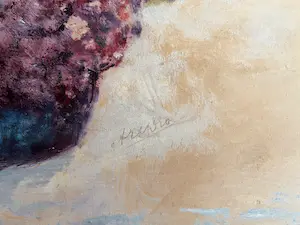 Adriaan Hendrik Dros - 1862-1944 Stilleven Bloemenvaas Hydrangea Macrophylla kopen? Bied vanaf 35!