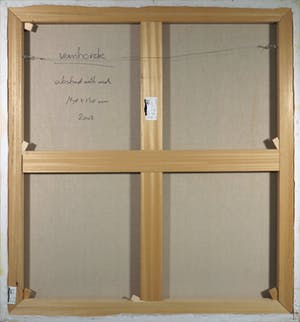 Hans Vanhorck - Olieverf op doek, Abstract with arch (Zeer groot) kopen? Bied vanaf 650!