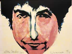 Willem Sanders - Bob Dylan/ Zimmerman (groot) verkocht voor € 65!