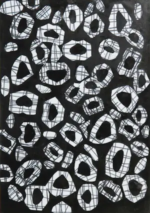 Liz Strick - Collage, Brocade kopen? Bied vanaf 1!