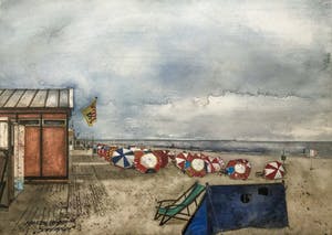 Maarten Kemper - Scheveningen Strand kopen? Bied vanaf 75!