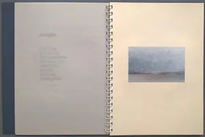 Harry van Kuyk - HORIZONtaal – ringmap met ingelijste pasteltekening kopen? Bied vanaf 199!