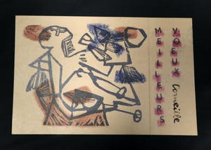 Corneille - ZEER zeldzaam - Het eerste grafische werk van Corneille: Meilleurs Voeux kopen? Bied vanaf 500!