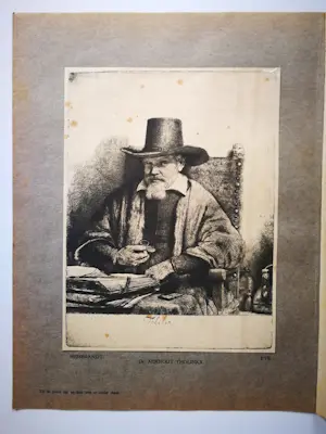 Rembrandt van Rijn - Portret Arnout Tholinx. kopen? Bied vanaf 79!