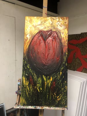 Gena - Fantasie tulp kopen? Bied vanaf 100!