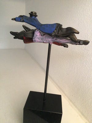 Hans Kuyper - Sculptuur “ VOGELVRIJ “ kopen? Bied vanaf 95!