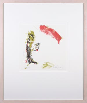 Ger Lataster - Litho, Zonder titel - Ingelijst kopen? Bied vanaf 70!