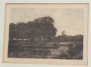 AcheterJan Hillebrand Wijsmuller - ets: "Landschap bij Zutphen" gesign. in de plaat J.H. Wijsmuller? Enchérissez de 20!