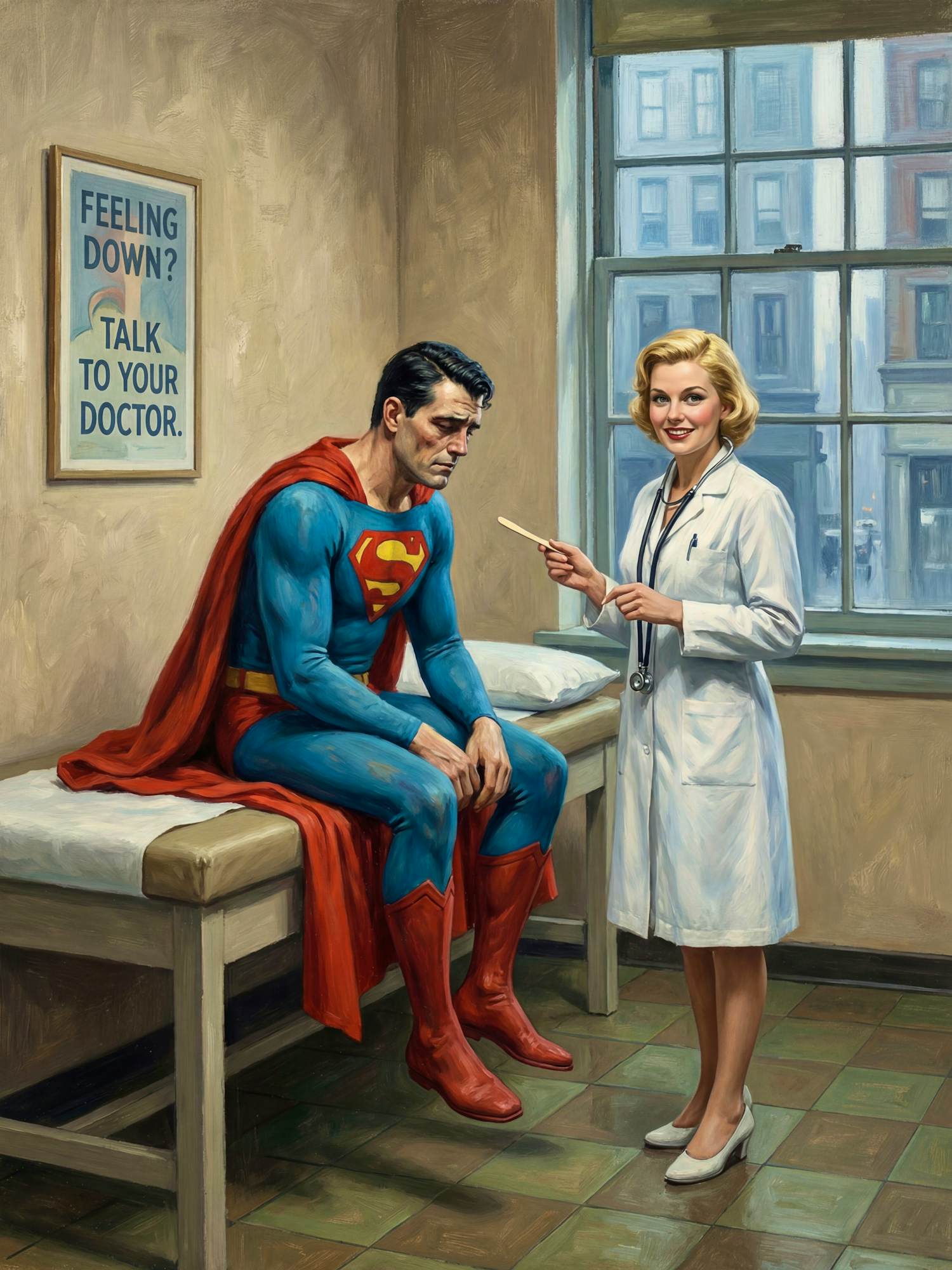 Mr Strange - Voelt u zich depressief? Neem dan contact op met uw arts! kopen? Bied vanaf 80!