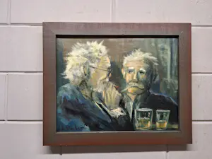 Henk Poeder - Twee Mannen in een Cafe aan de borrel kopen? Bied vanaf 75!