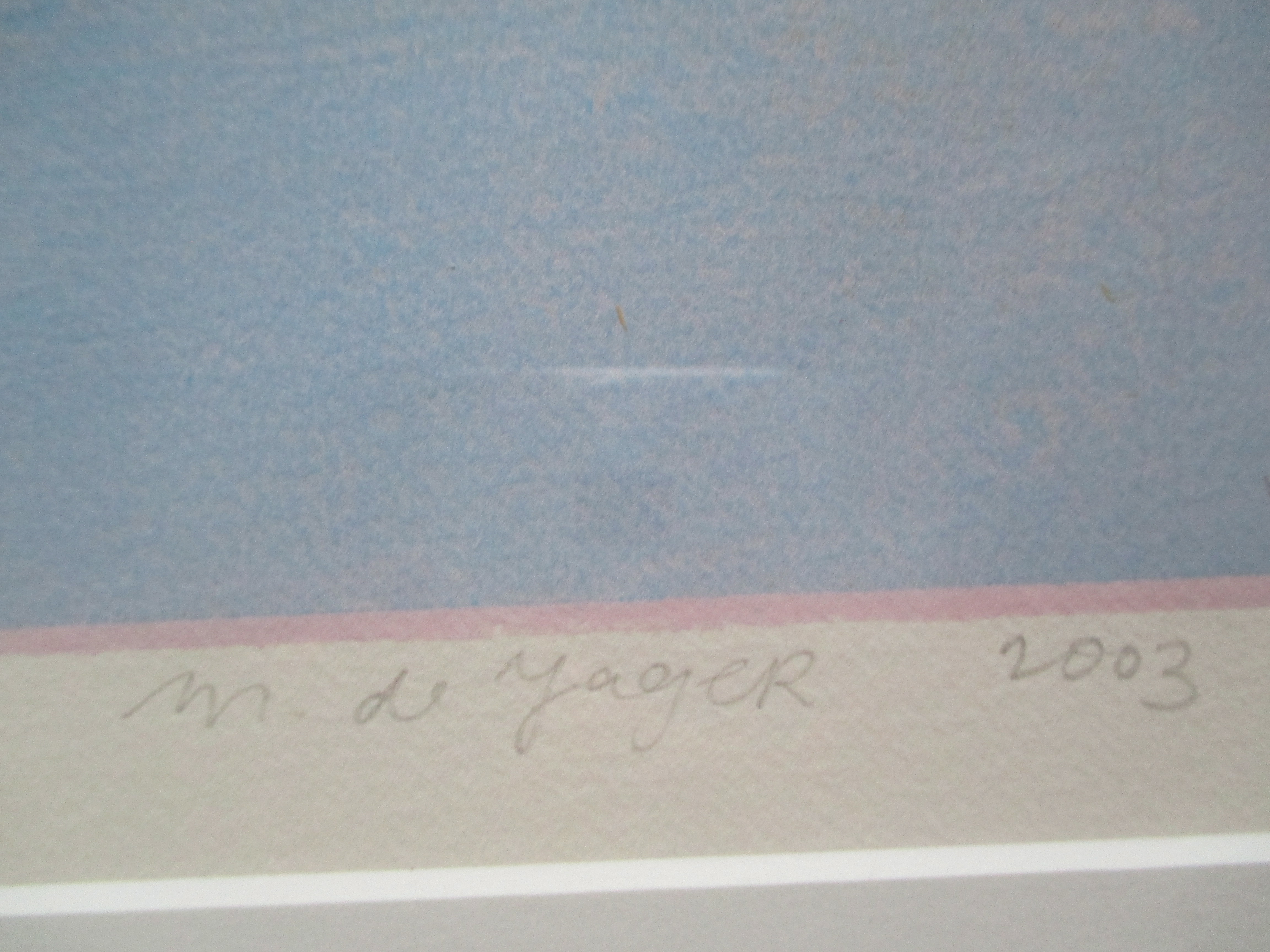 Margot de Jager - Grote gelijst aluminiumprint 'Laagland III'- kleine oplage- Barth Lijst kopen? Bied vanaf 60!