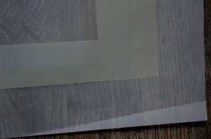 Cees Andriessen - Zeefdruk op transparant papier: "lijn en vlak" - 1977 kopen? Bied vanaf 45!