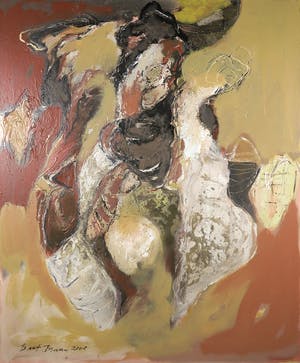 Bert Braam - Acryl op doek, Diamtime - Ingelijst (Groot) kopen? Bied vanaf 1!